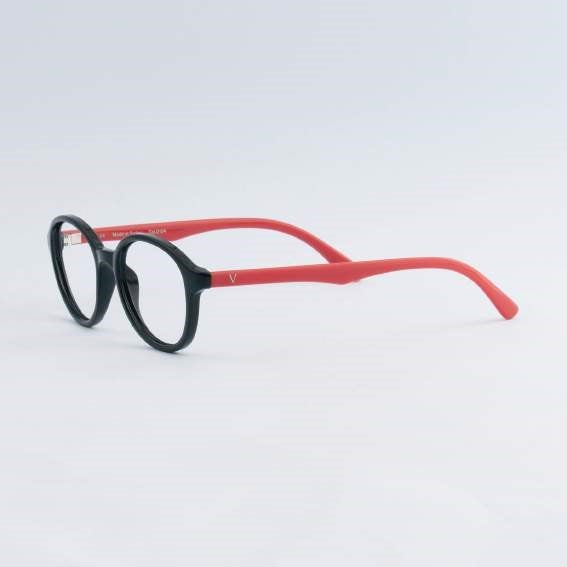 (أسود أحمر) أفضل نظارة للحماية من الأشعة الزرقاء للأطفال #OPTIQO2004